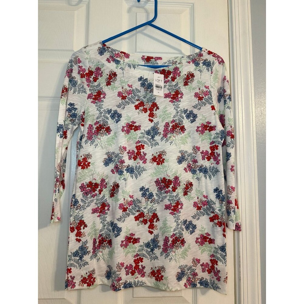 LOFT 3/4 sleeve tee
